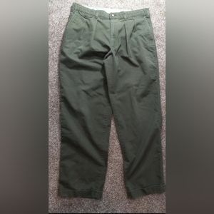 Vintage SAVANE Mens pants sz 36x41 green